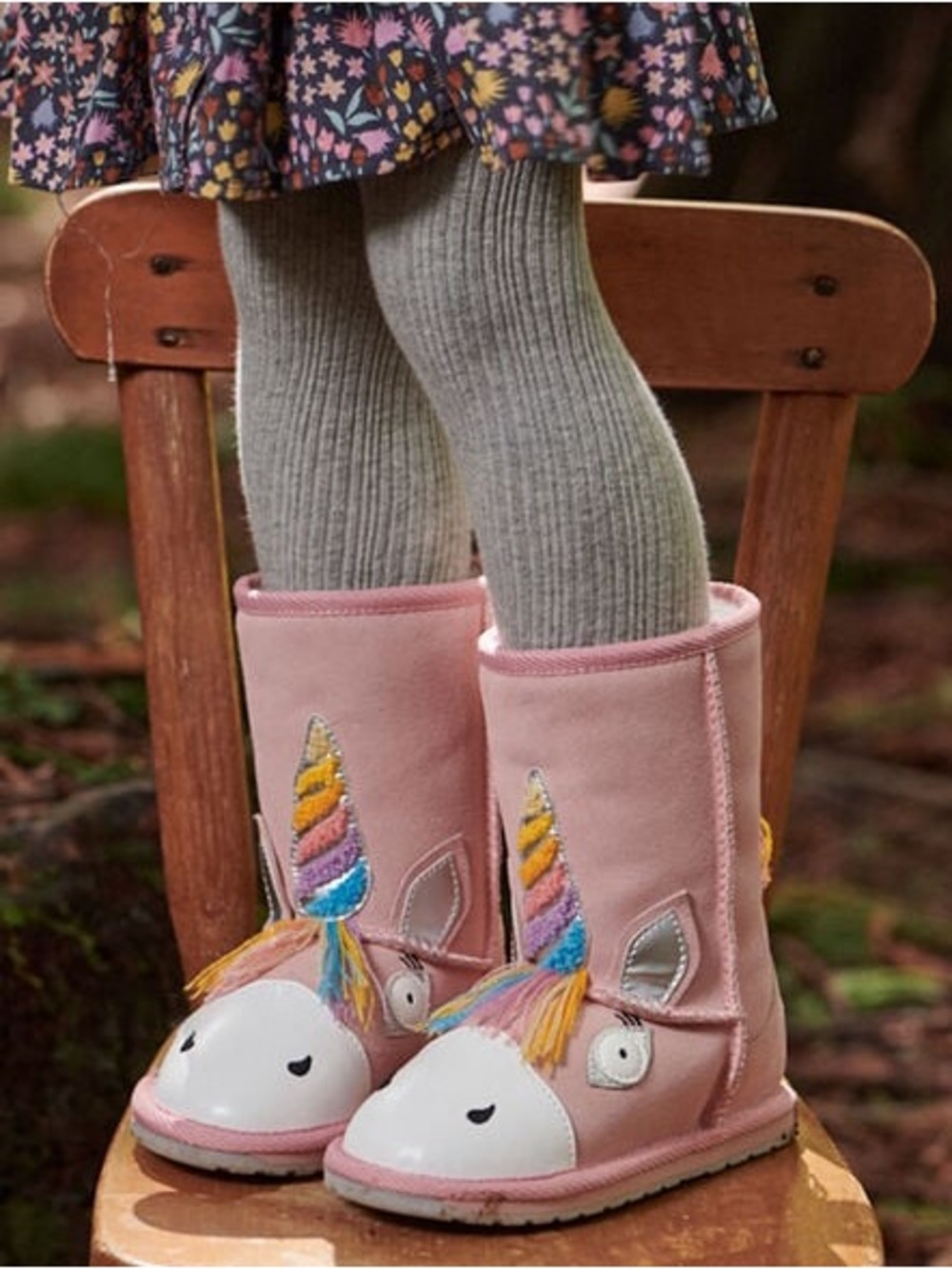 Emu Australia shearling suede unicorn boots